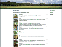 Tablet Screenshot of baumschule.biz